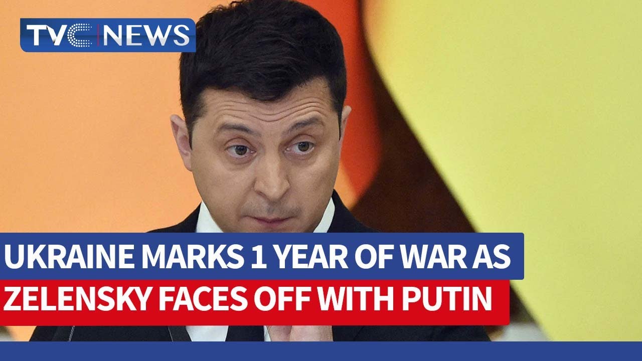 Ukraine Marks 1 Year of War as Zelensky Faces Off With Putin