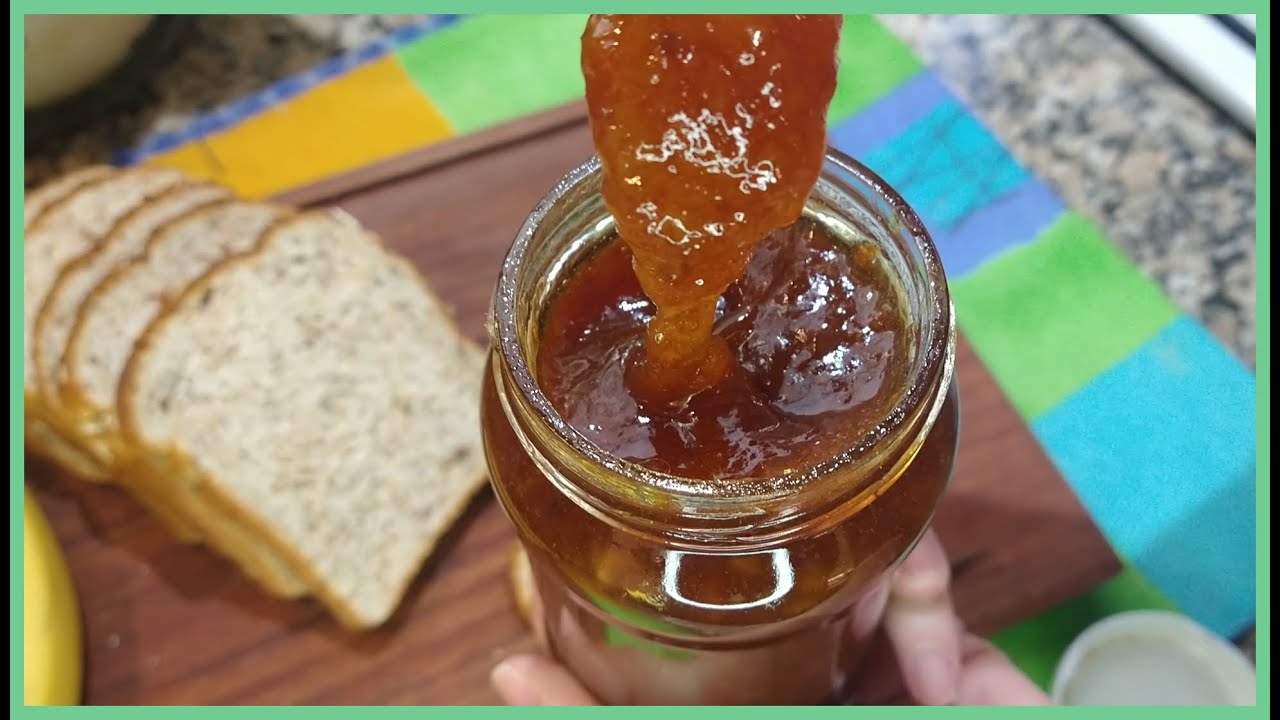 MERMELADA de BANANA fácil y económico / Receta de dulce de banana