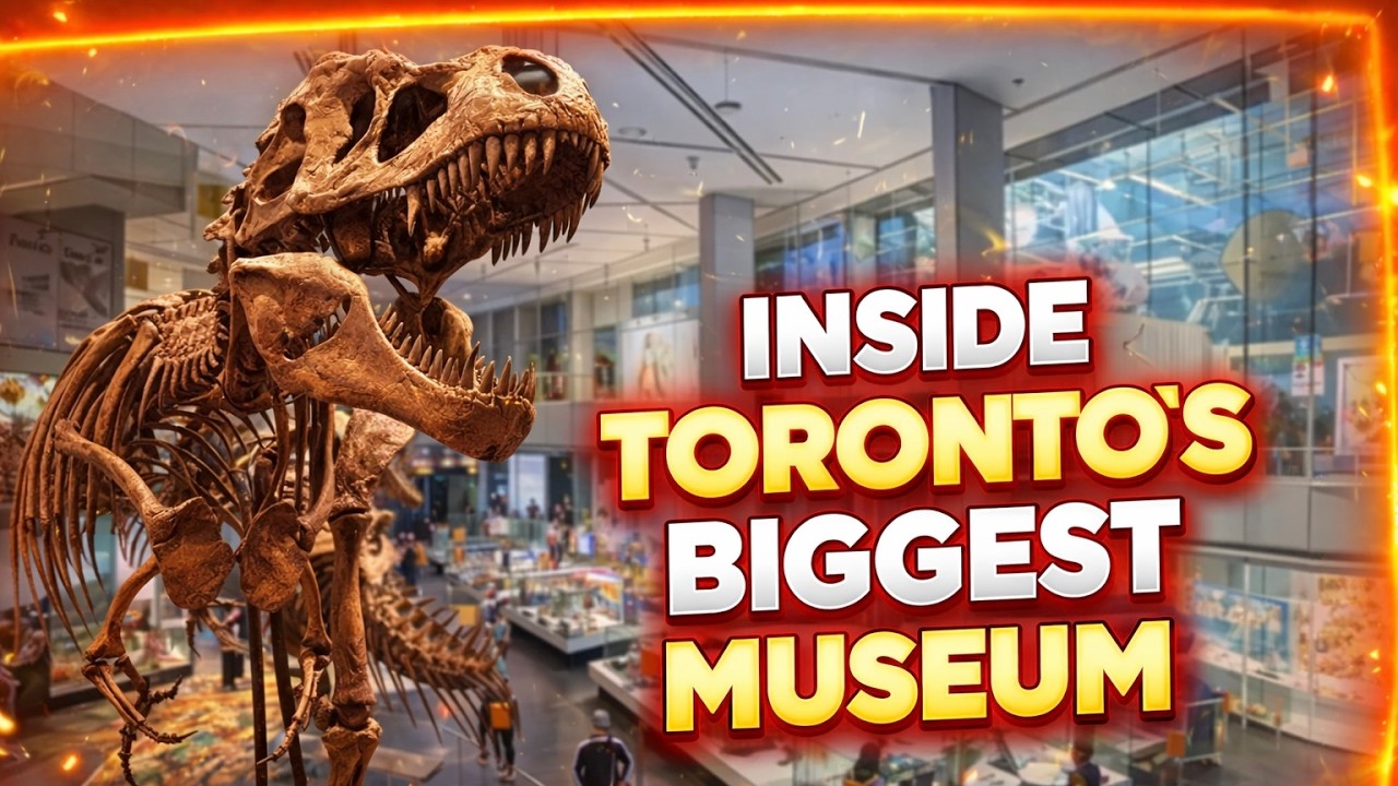 Massive Dinosaur Skeletons in Toronto! 🦖 | ROM Museum Tour