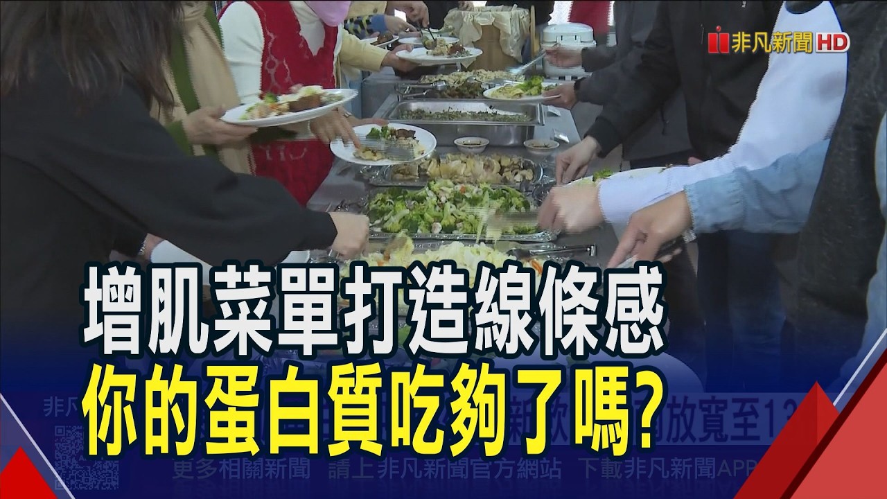 想增肌蛋白質吃多少? 新飲食指南放寬至13份  蛋白質來源排序