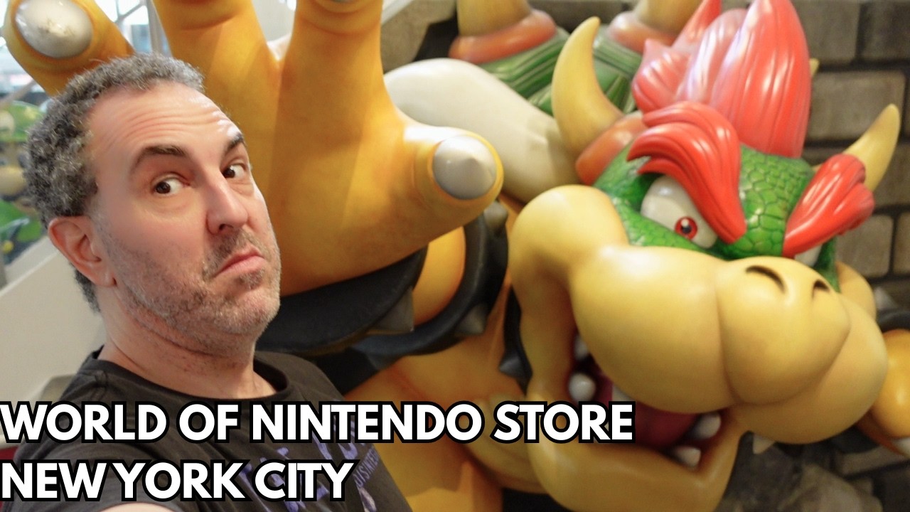 We Went to the World of Nintendo Store in New York City!