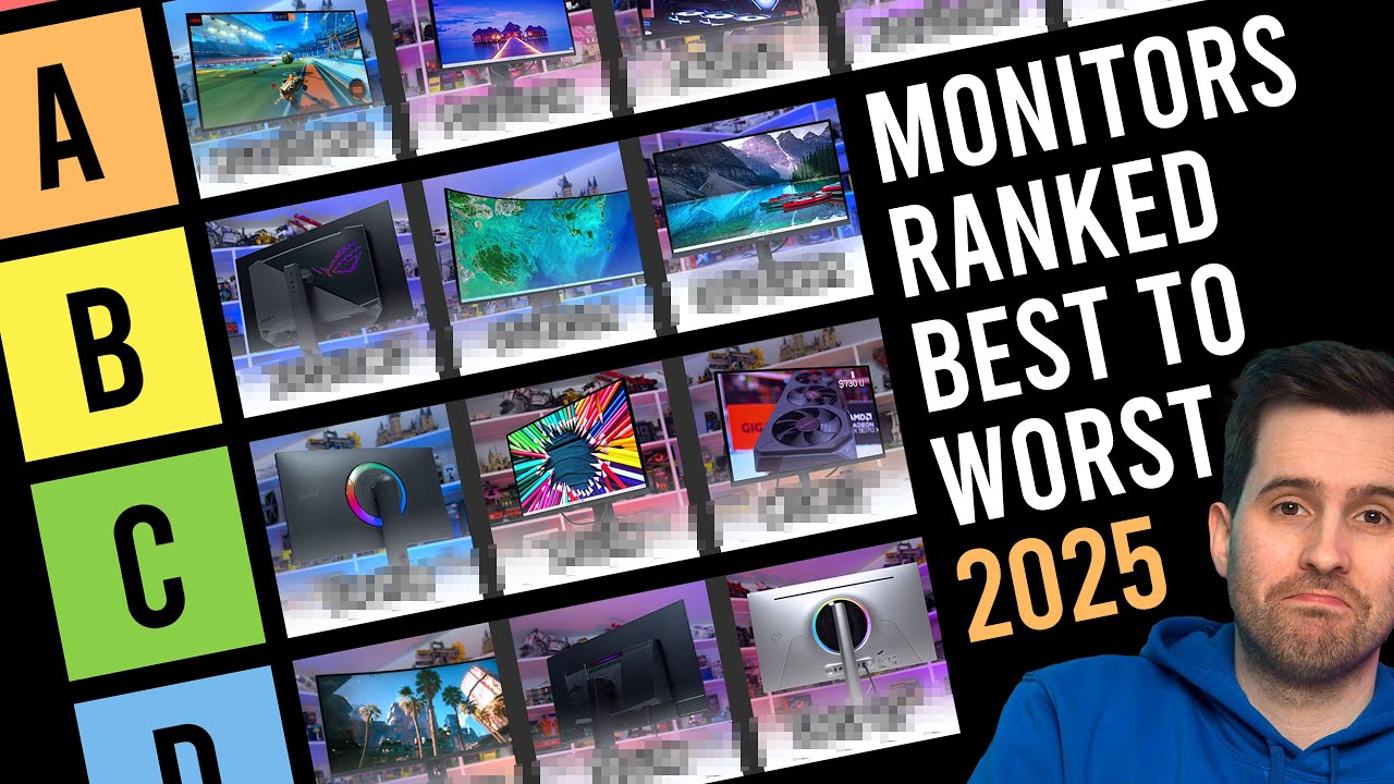 Ranking ALL 35 Monitors I Tested in 2025