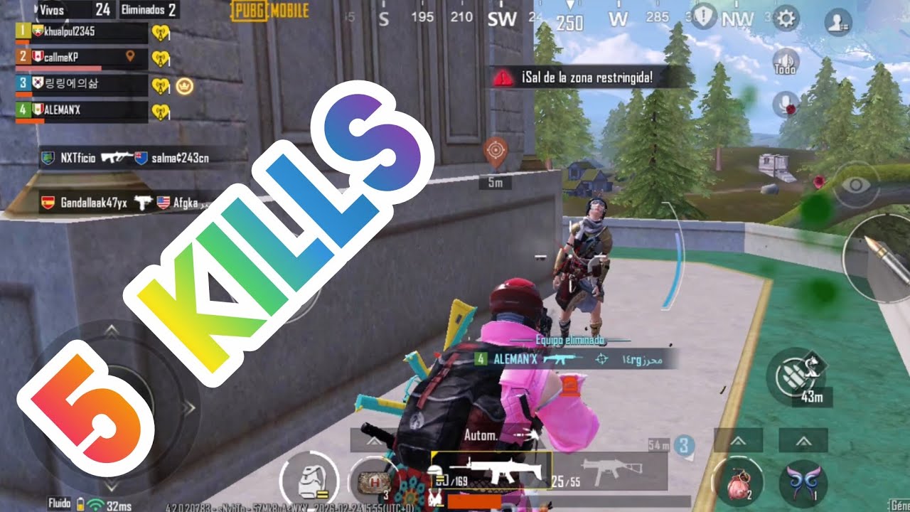 5 kills