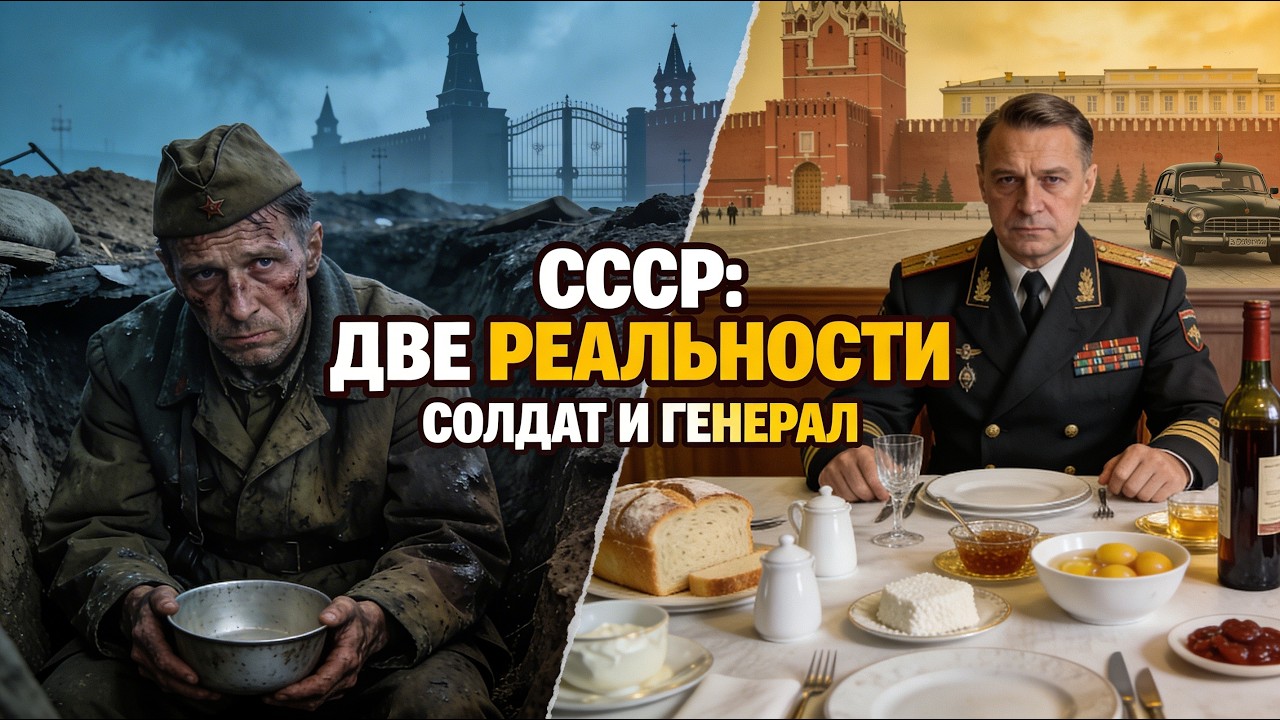 СССР, о котором МОЛЧАЛИ: как ЖИЛИ генералы и как ВЫЖИВАЛИ солдаты