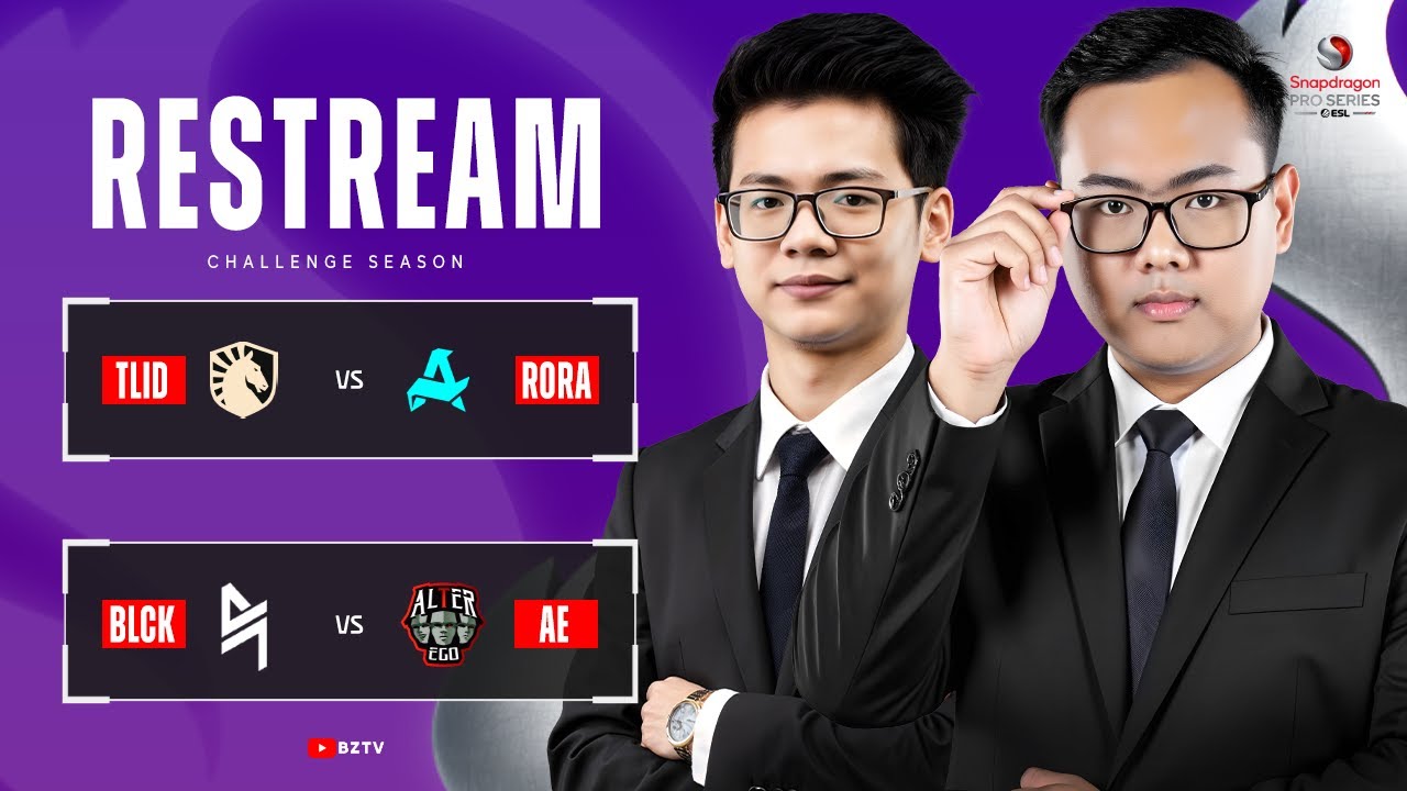 [Official Restream]MLBB ESL Challenge Season Day (6) [Part1]