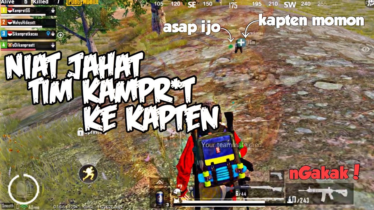 Tim Squad Kamprett Paling Kacau Sekaligus Paling Pecah - PUBG MOBILE