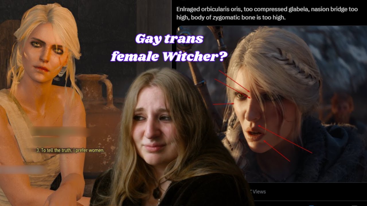 People think The Witcher 4 is woke because...woman