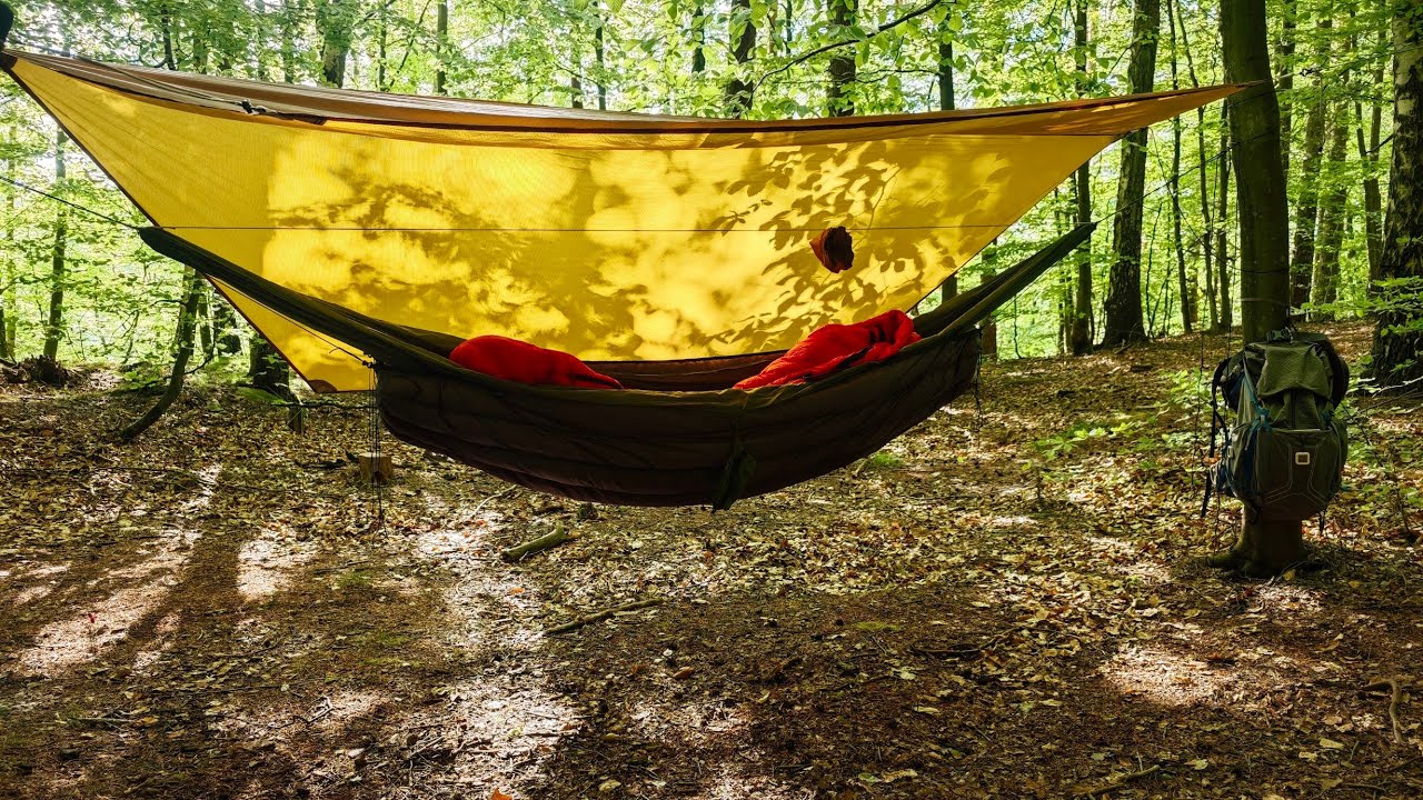 075 Nocleg do lasu ultralight w rozsądnej cenie, rozkładanie sprzętu