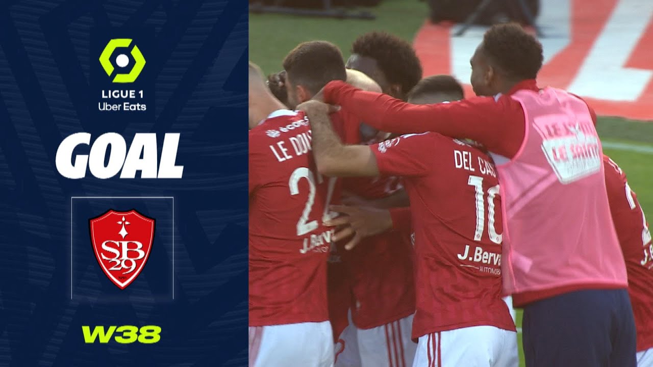 Goal Haris BELKEBLA (36' pen - SB29) STADE BRESTOIS 29 - STADE RENNAIS FC (1-2) 22/23