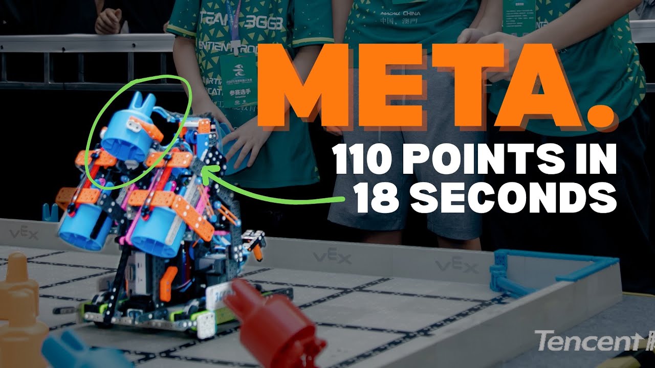 WORLD RECORD POTENTIAL? (110pts in 18secs MECH) - VEX IQ Mix & Match