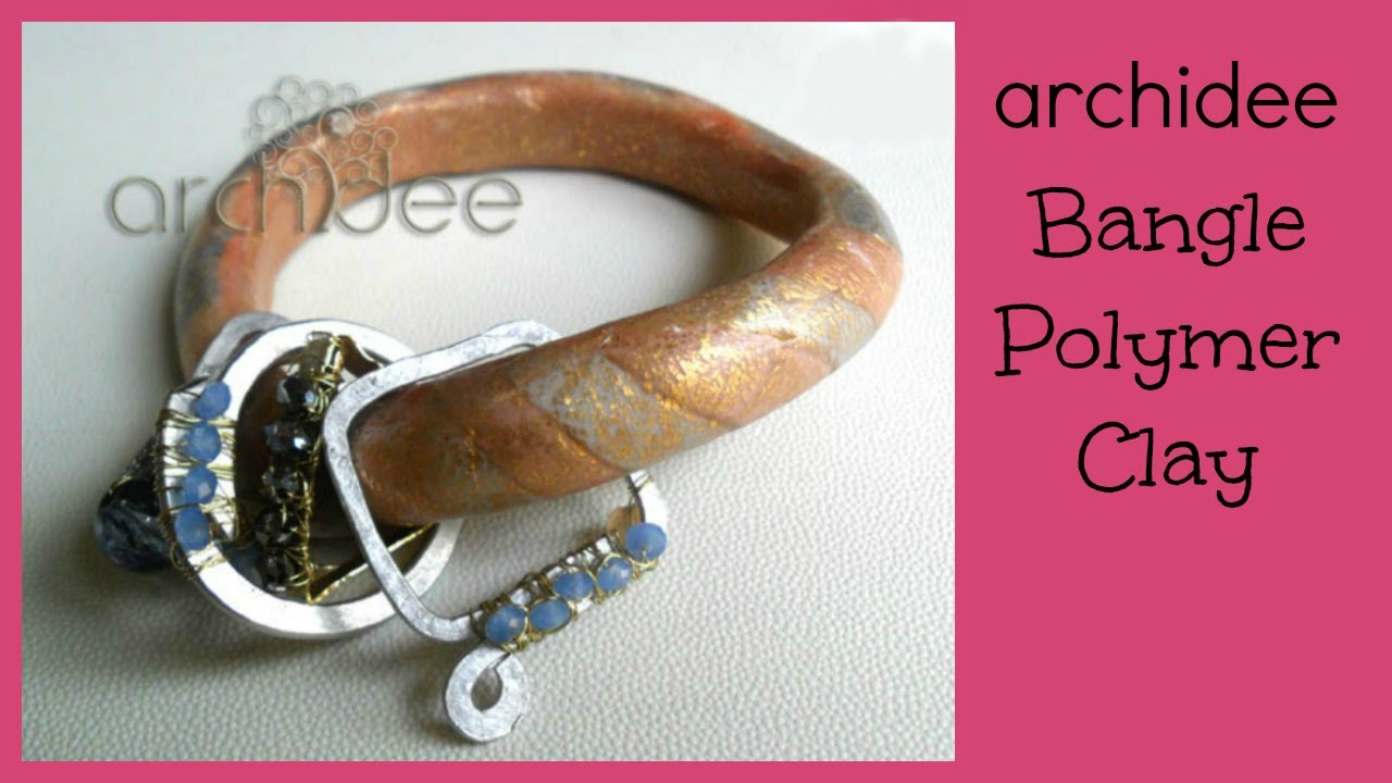 Polymer Clay Tutorial | DIY Satelliti Bangle | Bracciale Rigido