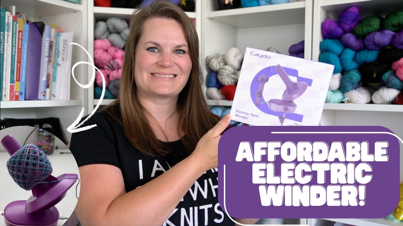 Caydo Electric Yarn Winder | Review and Set-Up