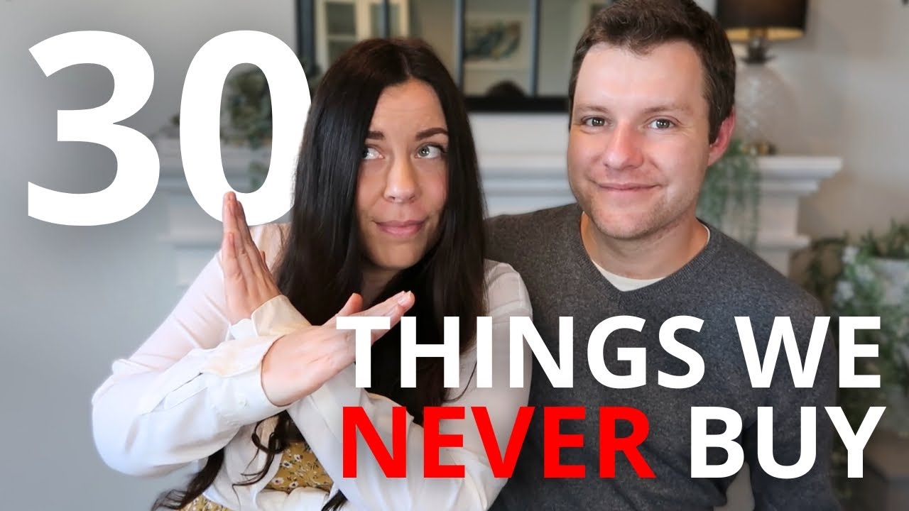 30 Things We Stopped Buying! Save MONEY with Frugal Minimalism