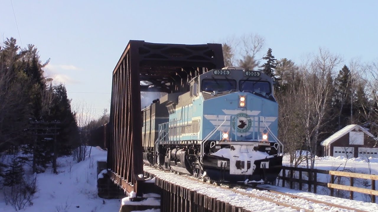 CMQ 1006 leads Job 2 East on the Moosehead Sub 3/17/18