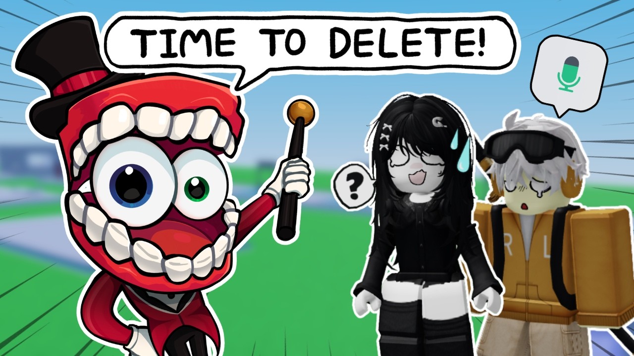 Кейн издевается над всеми в голосовом чате Roblox.