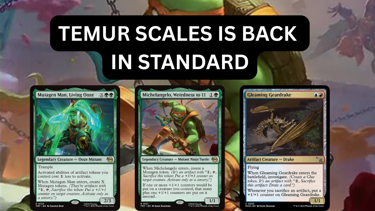 TEMUR SCALES IS BACK IN STANDARD - SUPER BREW!