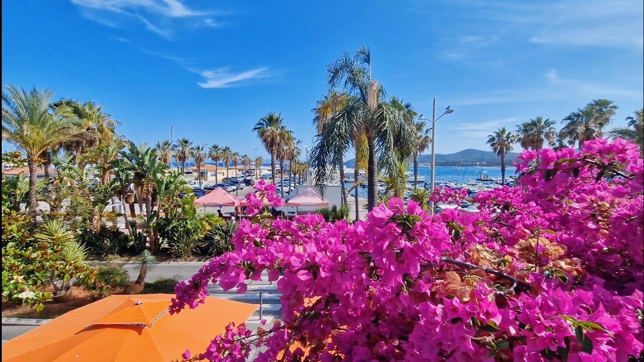 4K/🇫🇷 Le Lavandou: Beloved Retreat of the French Riviera, Serenity Awaits