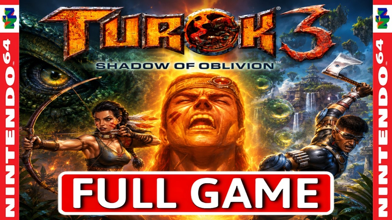 Turok 3: Shadow of Oblivion - FULL GAME Walkthrough Longplay
