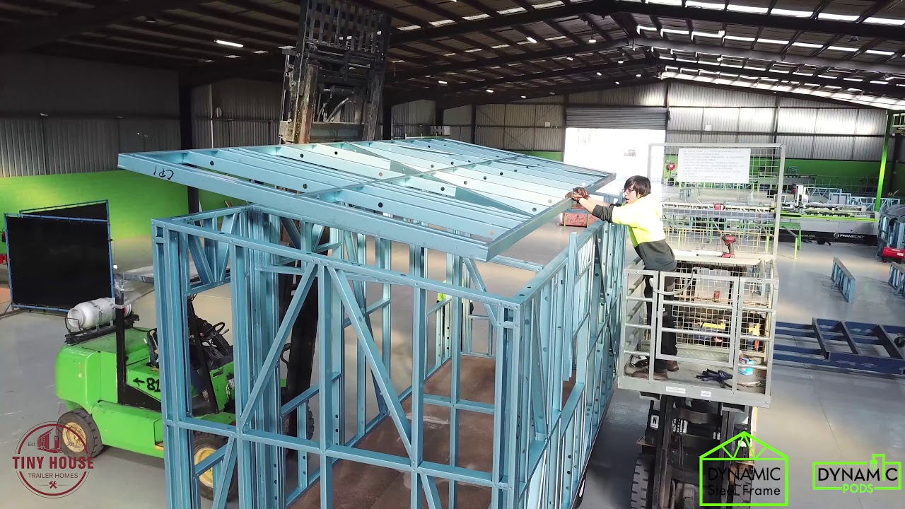 Tiny House Frames in 30 minutes flat