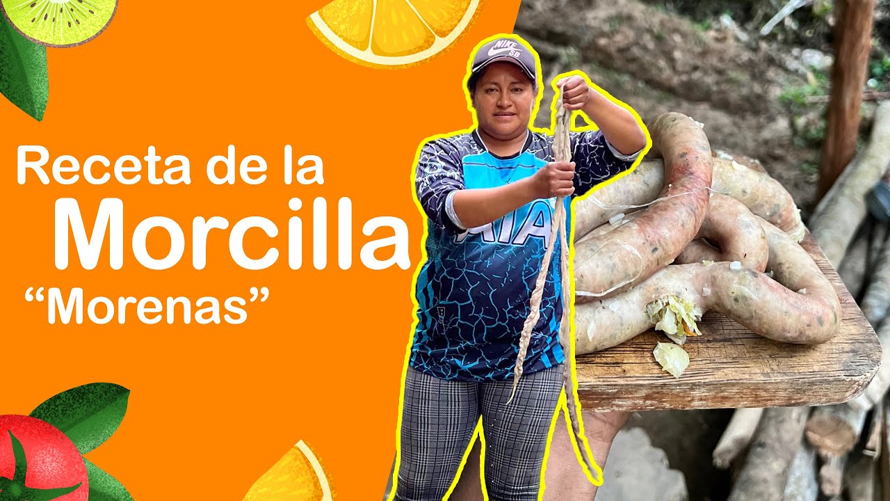 Receta de la Morcilla o Morenas Ecuatorianas | Como hacer paso a paso
