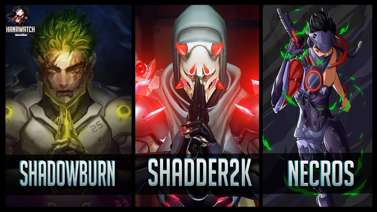 ShaDowBurn vs Shadder2k vs Necros - Gods of Genji 😱 | Overwatch Moments