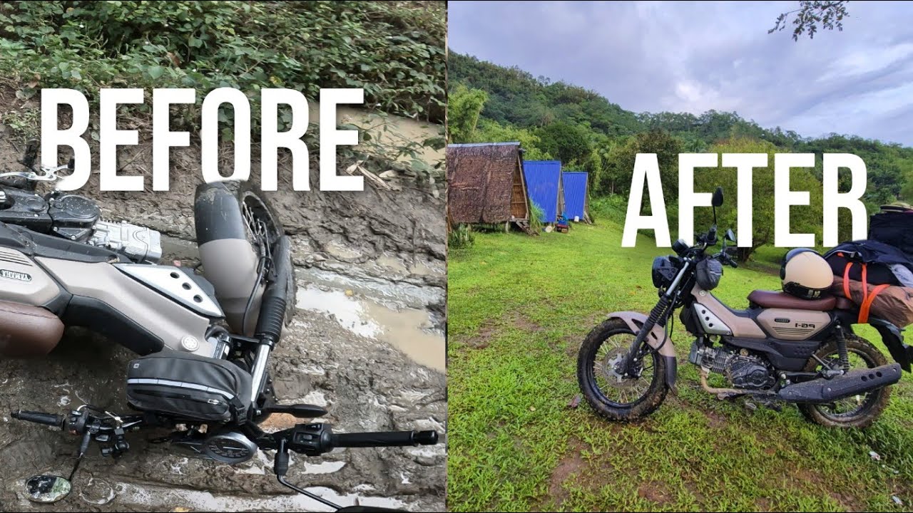 WATCH THIS before going to this campsite in Tanay |  solo motocamping at Kamp Kawayan | Yamaha PG-1
