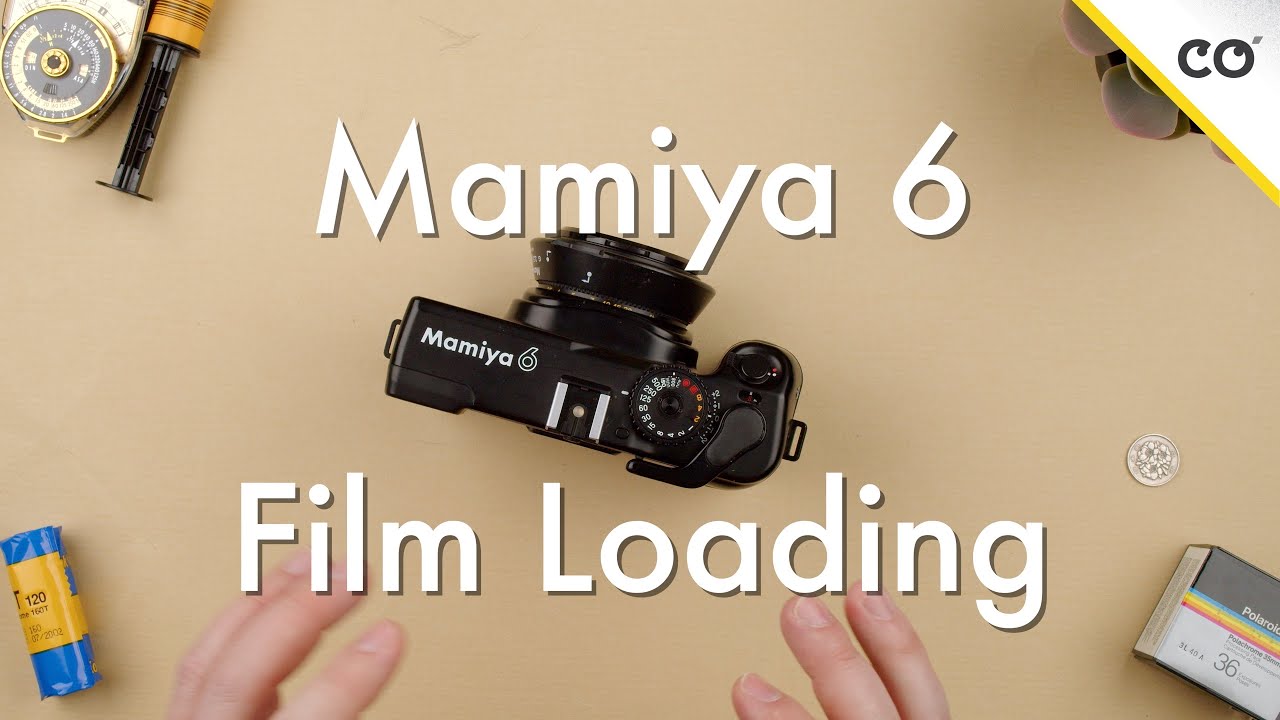 How to Load Film on a Mamiya 6 || Film Loading