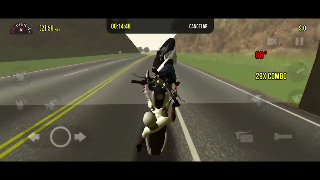 Dando grau no moto Willy 3D 