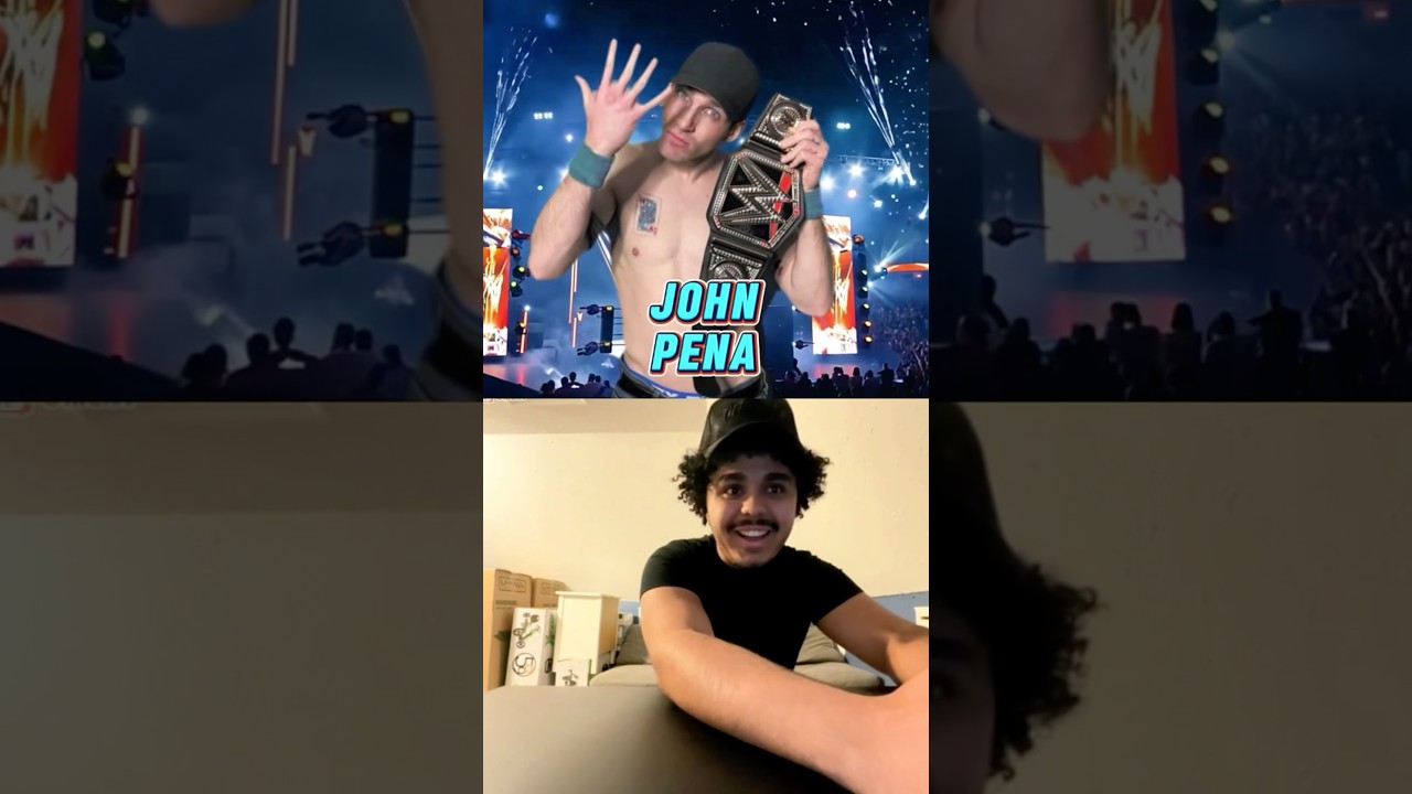 ЧЕМПИОН WWE MAGIC REACTION ДЖОН ПЕНА 😱 #магия #смешно #шорты #youtubeshorts