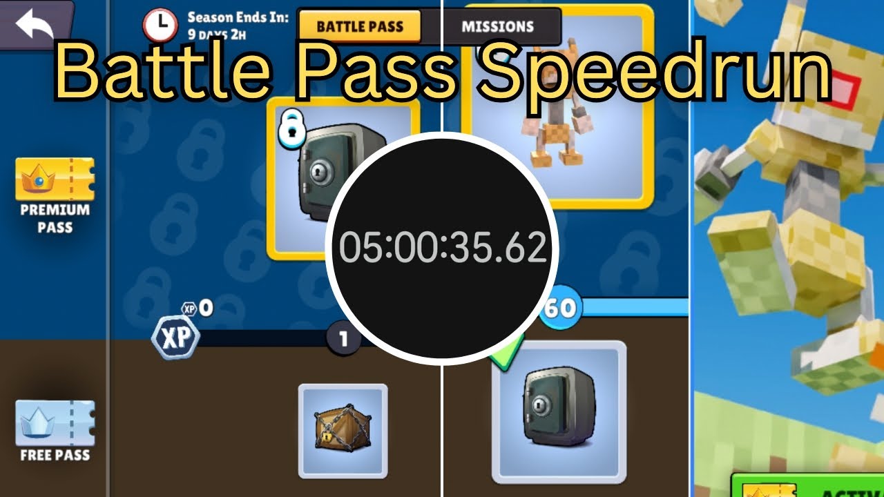 Battle Gang Battle Pass Speedrun (WORLD RECORD)
