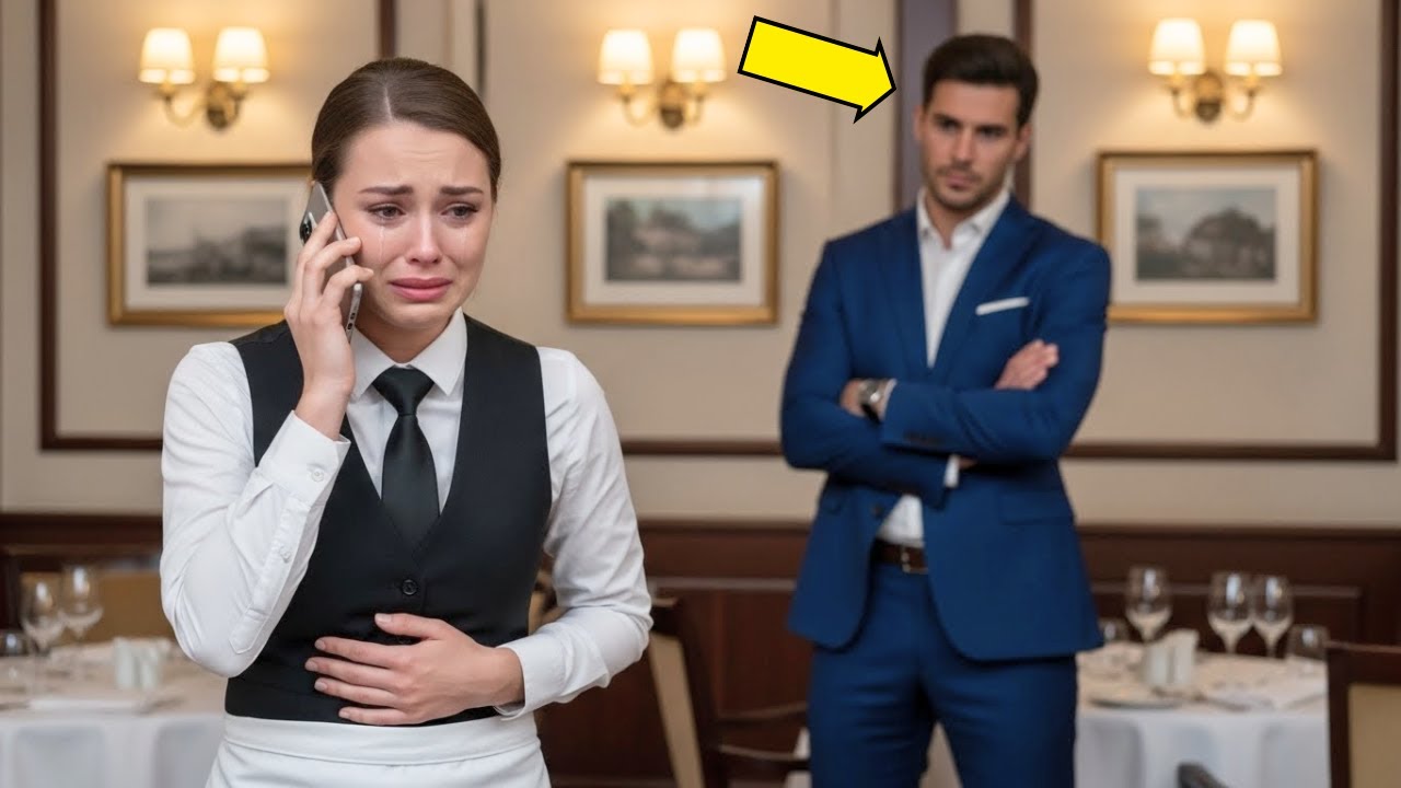 „Mamo, nie mogę wrócić do domu na święta” – kelnerka płakała do telefonu — miliarder kupił sobie sam