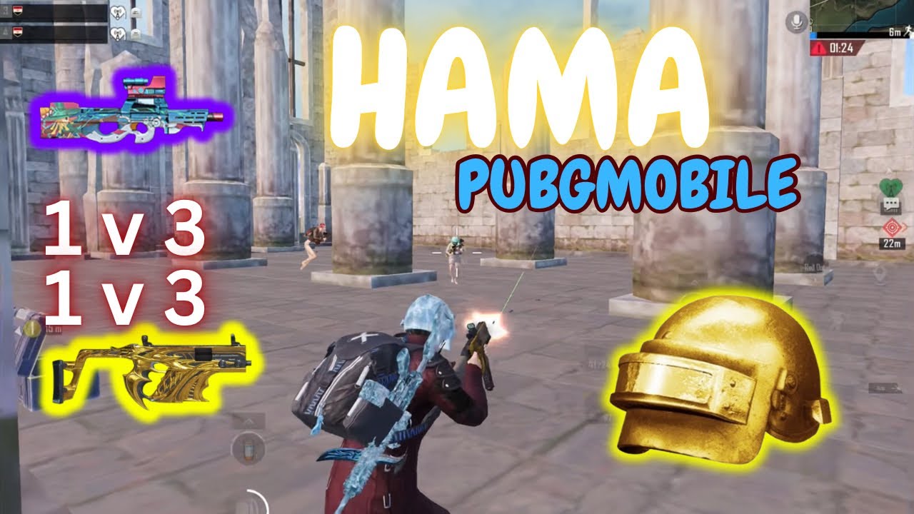 CLASSIC MODE | UPDATE 4.1 | PUSH  -  Livik - 1v3  | HAMA PUBGMOBILE 