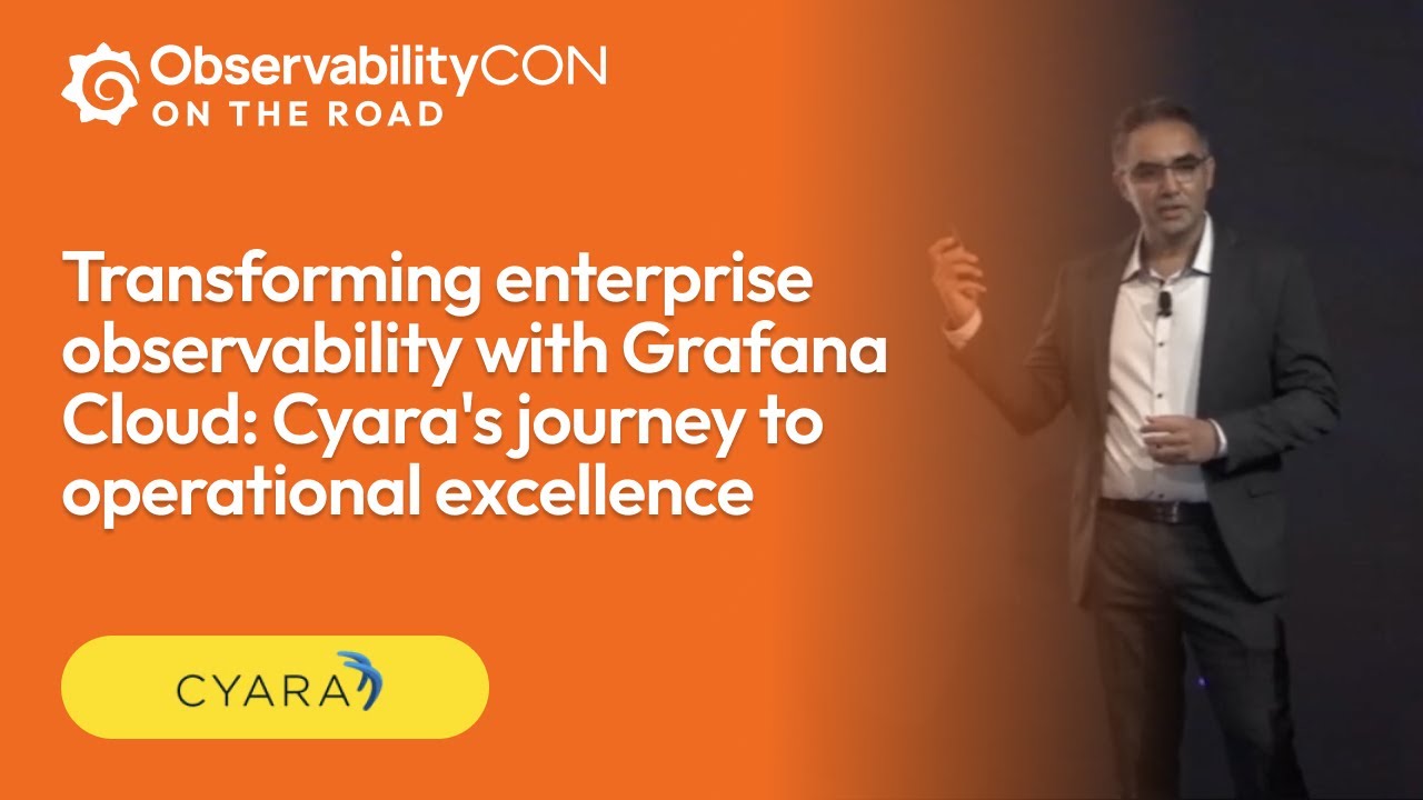 Cyara Shares Their Enterprise Observability Achievements with Grafana Cloud | Grafana Labs