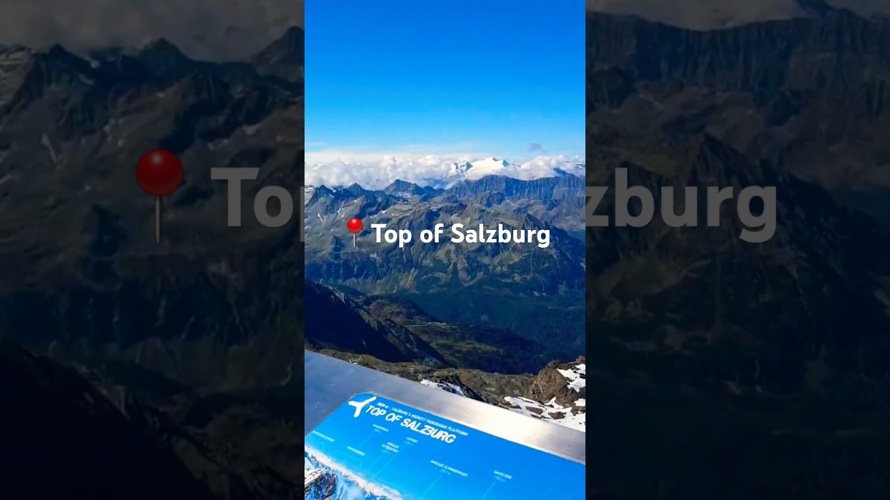 Places that feels Unreal in Austria Part.100 🤯#kitzsteinhorn #salzburg #austria