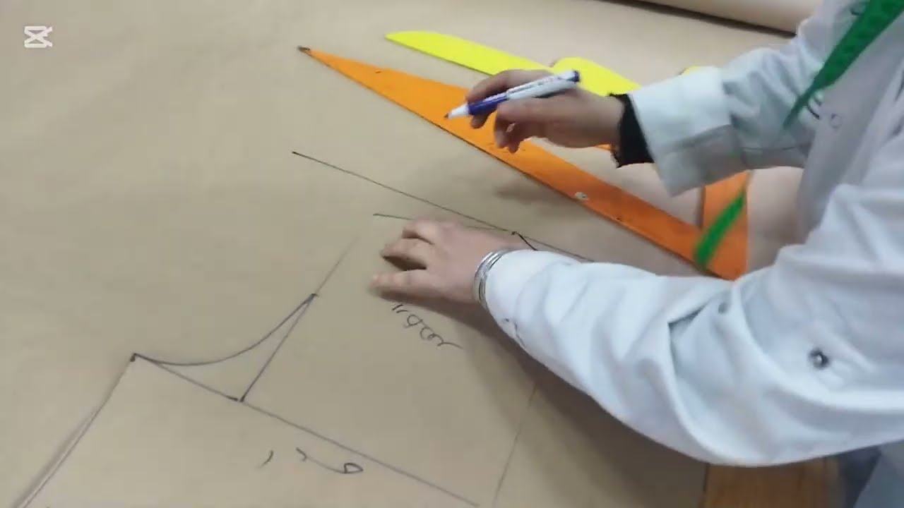 كورساج في لباطرو عباية بالقطعة في الصدر شرح مبسط للمبتدئين