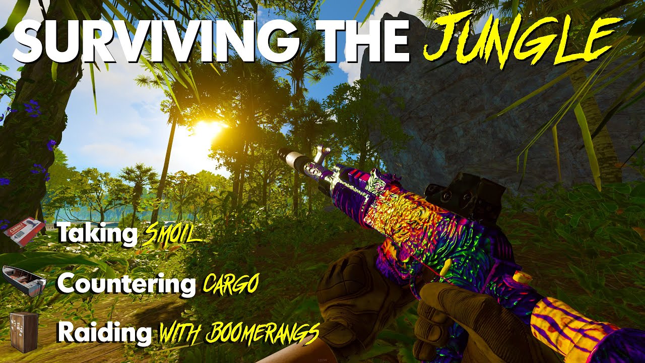 SURVIVING the NEW JUNGLE SOLO | 14,000 hours - Vanilla Rust