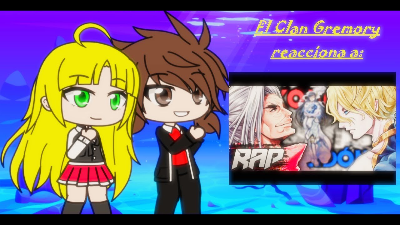 El Clan Gremory reacciona a SASAKI KOJIRO VS POSEIDÓN RAP ||Superación vs Perfección|| (Gacha Club)