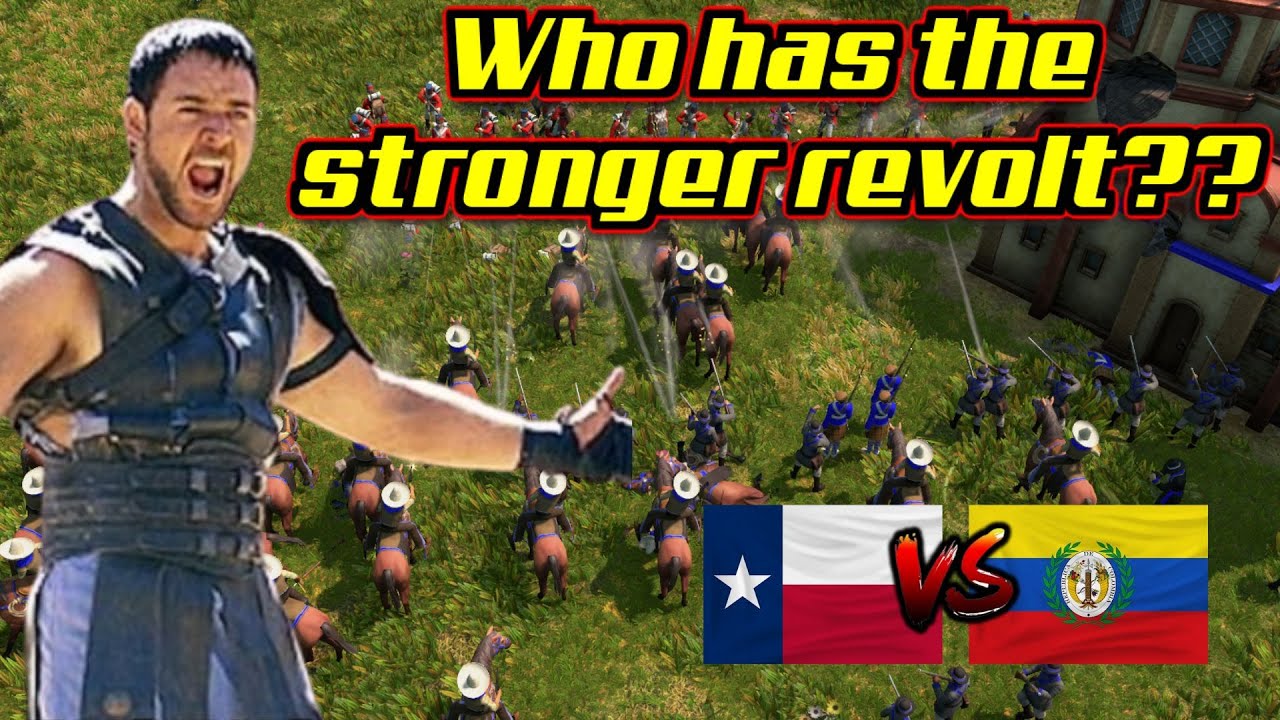 Gran Colombia vs Texas...ARE YOU NOT ENTERTAINED!!!! AOE3