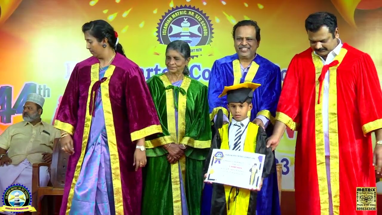 018 Islamiah Matriculation Higher Secondary School Kilakarai-KG Graduation-Matrix Media