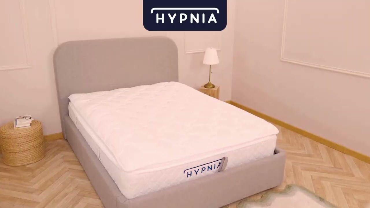 Lit Coffre Nova gris - Hypnia