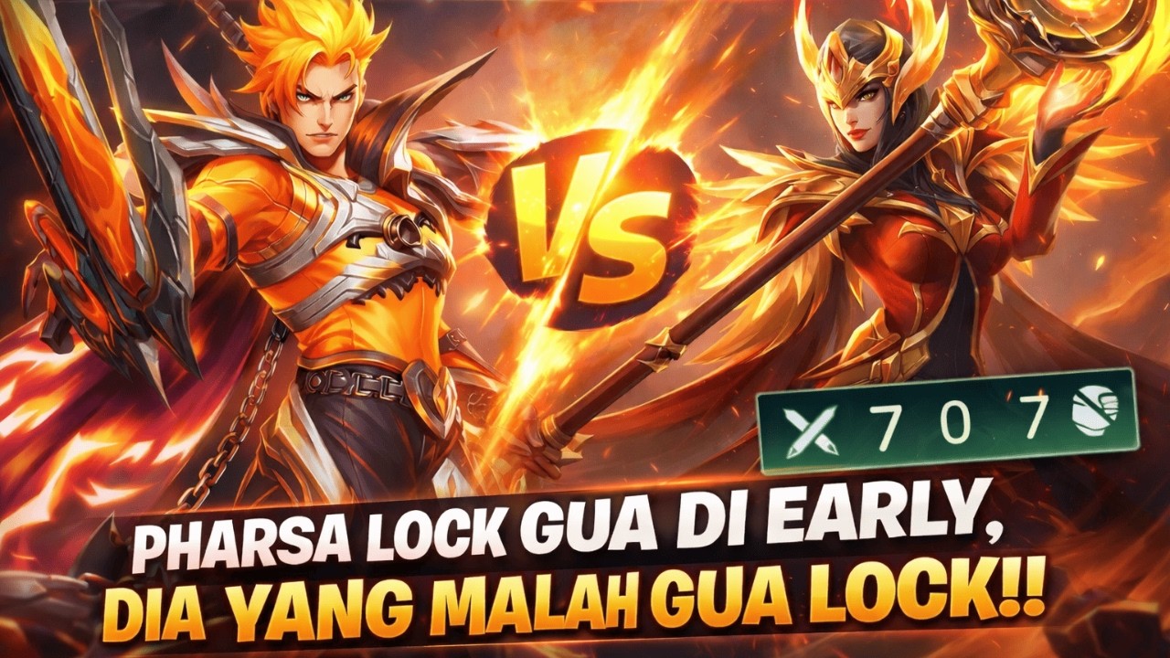 0 DEATH CLAUDE!! PHARSA LOCK GUA DI EARLY, TAPI AKHIRNYA MALAH DIA YANG GUA LOCK!! | MOBILE LEGNDS