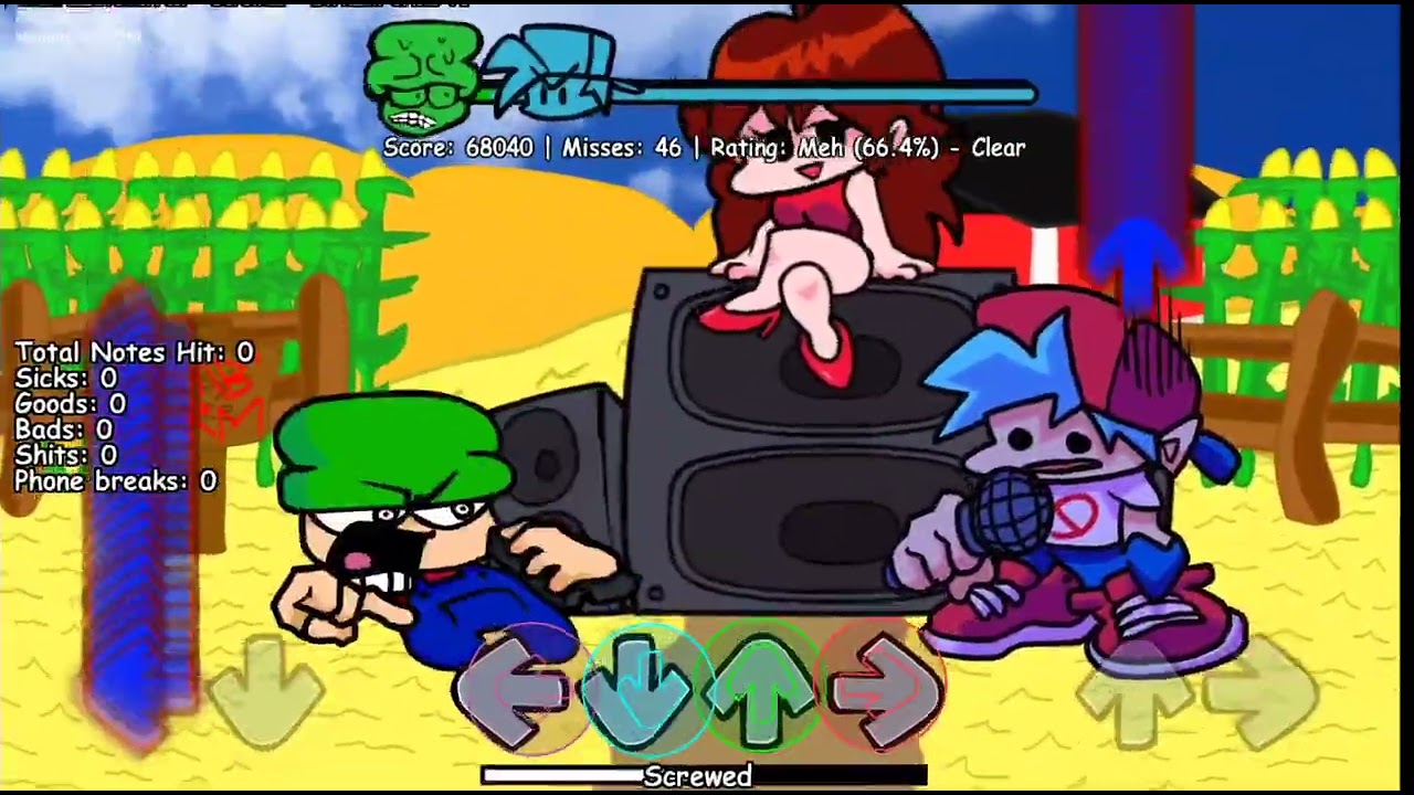 Screwed rechart song by ThatPizzaTowerfun chart by me   :3