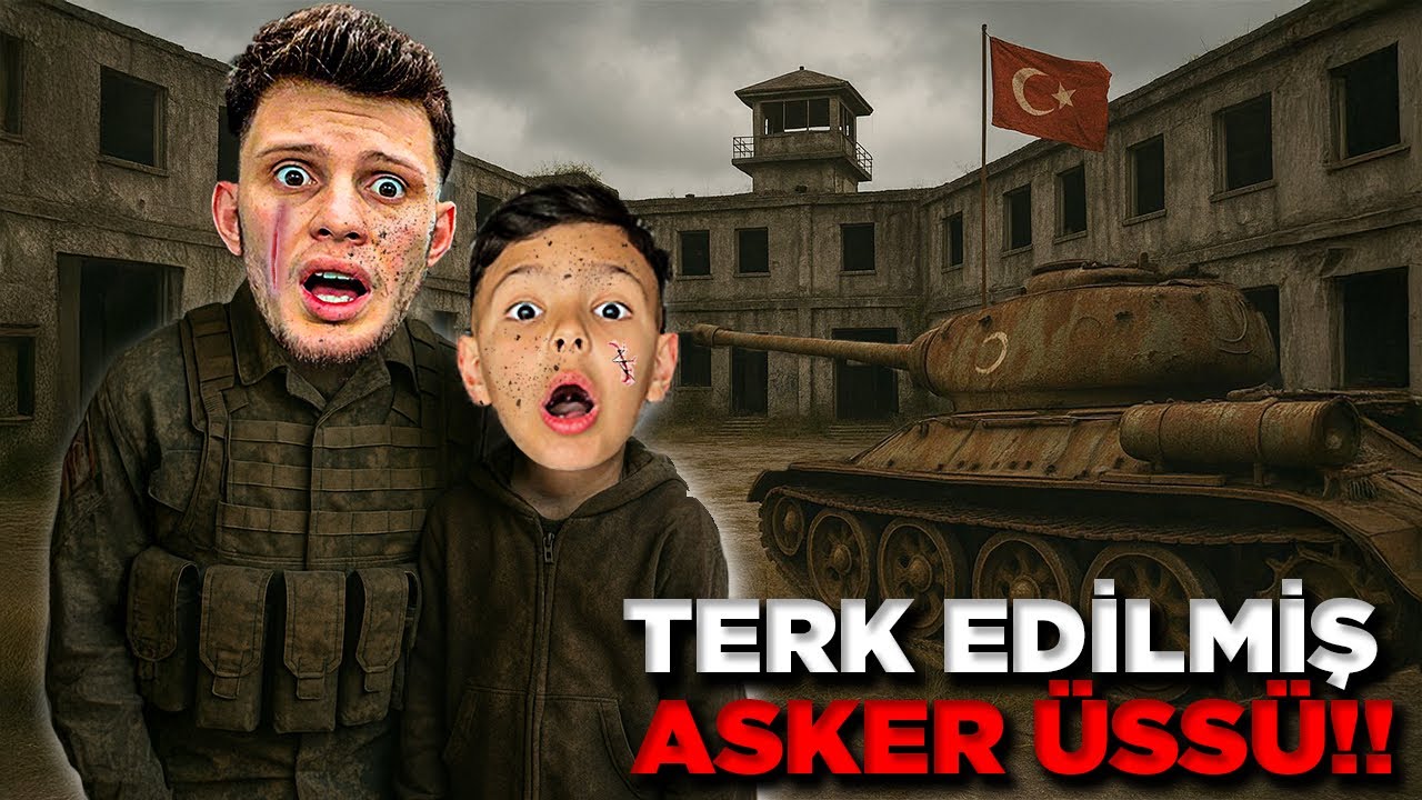 TERK EDİLMİŞ ASKER ÜSSÜNDE BİR GÜN GEÇİRDİK!?
