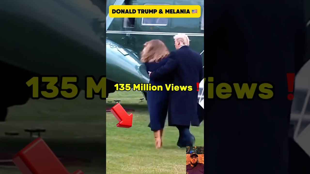 Viral Video: Trump Incident Hits 135 Million Views &ndash; Melania Takes a Fall! 😳😳