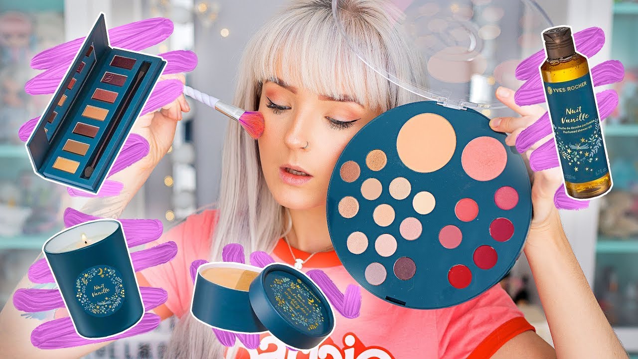 РОЖДЕСТВЕНСКАЯ КОЛЛЕКЦИЯ ОТ YVES ROCHER! Пробую На Себе +Макияж!