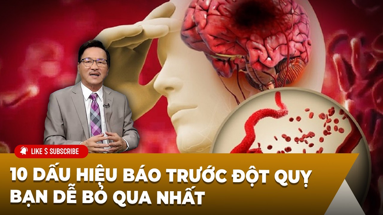 Đông Y Thời Đại Mới | EP 90 - 10 dấu hiệu báo trước đột quỵ bạn dễ bỏ qua nhất