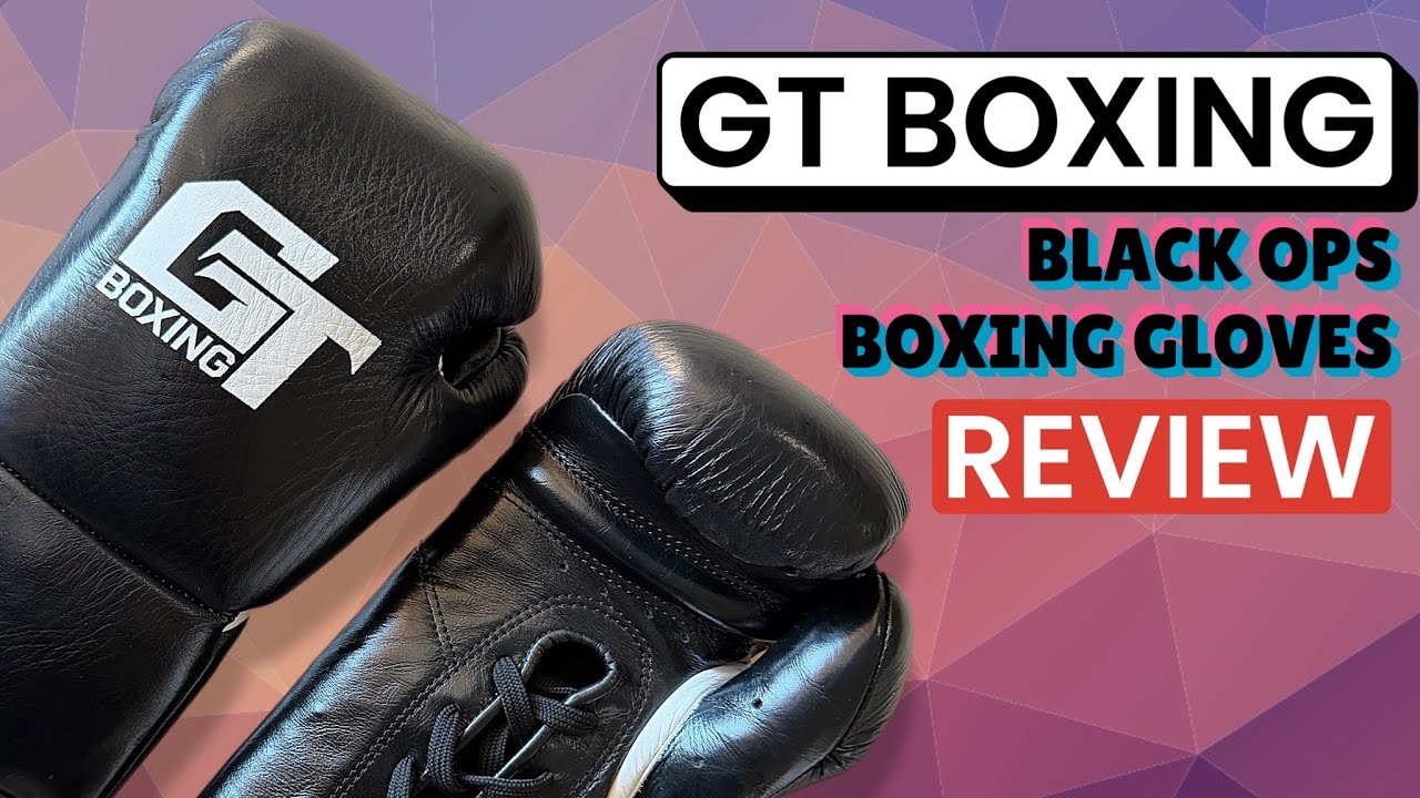Обзор боксерских перчаток GT Boxing Black Ops Fight Gloves