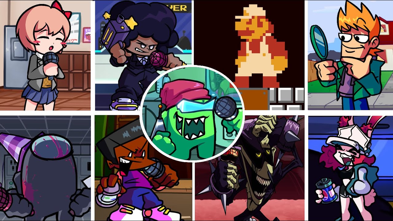 FNF - Stargazer but Different Characters Sing It 🎶 (Stargazer but Everyone Sings It)