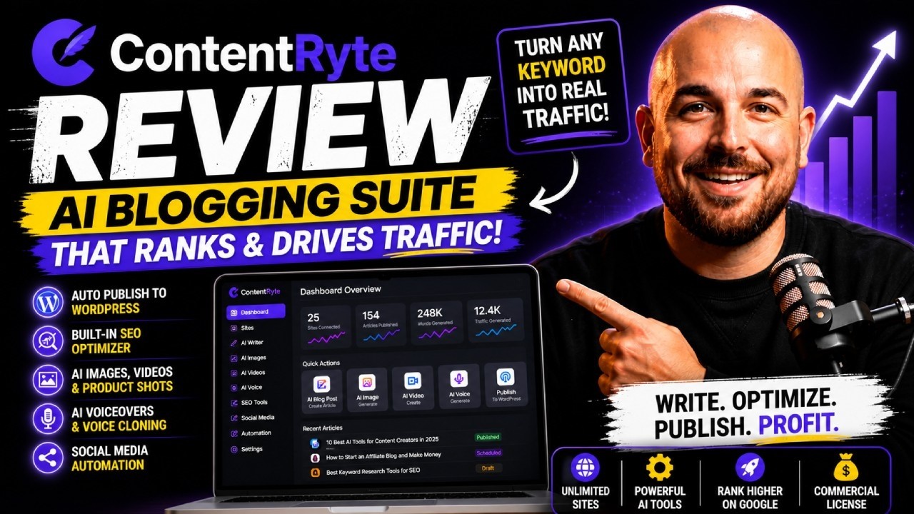 ContentRyte Review: Page 1 Traffic! 🔴 CONTENTRYTE Review + DEMO + OTO + BONUS 🔴 ContentRyte Review