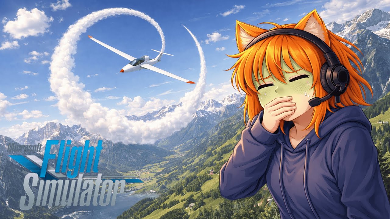 Ein Looping… und mir wurde SOFORT schlecht 🤢✈️☆ MFS 20